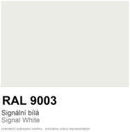 Dulux Trade Vinyl Matt 1L RAL 9003 Signal white - Wall Paint