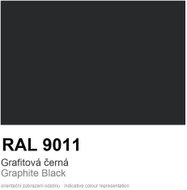 Dulux Trade Vinyl Matt 5L RAL 9011 graphite black - Wall Paint