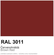 Dulux Trade Vinyl Matt 5L RAL 3011 Brown red - Wall Paint