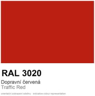 Dulux Trade Vinyl Matt 2.5L RAL 3020 Traffic red - Wall Paint