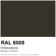 Dulux Trade Vinyl Matt 5L RAL 6008 Brown green - Wall Paint