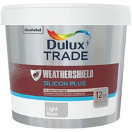 Dulux Trade Weathershield Silicon Plus 10L RAL 9018 Papyrus White - Facade Paint