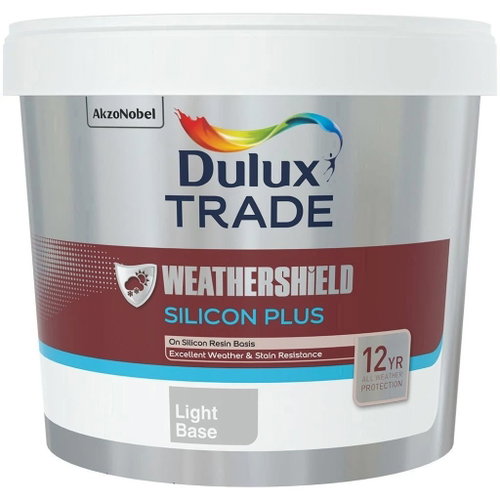 Dulux Trade Weathershield Silicon Plus 5 l, NCS S 8005-B - Facade Paint - Main image