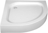 WELLMALL Corn 90 × 90 cm Sprchová vanička čtvrtkruh  - Shower Tub
