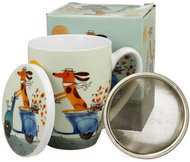 Duo Mug for herbs Dog on scooter 320 ml - Mug