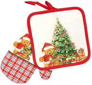 DuraHome Rukavice & chňapka, SOM10, medvídek - Chňapka