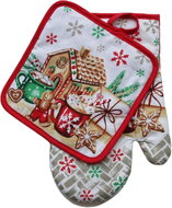 DuraHome Gloves & mittens, gingerbread house - Oven Mitt