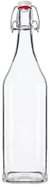 DuraHome Square bottle with snap cap 1000 ml - Liquor Bottle