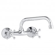 DuraHome Sink mixer, CARIRI 49008, wall-mounted, chrome - Tap