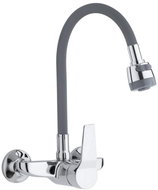 DuraHome Sink mixer, EMAS 49015, wall-mounted, grey - Tap