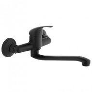 DuraHome Baterie dřezová, CERRO 49053, nástěnná, černá - Tap