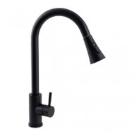 DuraHome Sink mixer, DÉVI 53043, standing, all-black - Tap