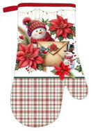 DuraHome kitchen gloves, Christmas design, XRM126 - Oven Mitt