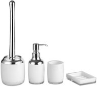 DuraHome Toledo Bathroom set 4 pcs, white - Bathroom Accessory Set