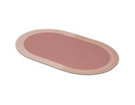 DuraHome Absorbent bathroom mat, Clean&Dry, oval, beige, 50 × 80 cm - Bath Mat