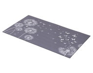 DuraHome Absorbent bathroom mat, Clean&Dry, flora, 50 × 80 cm - Bath Mat