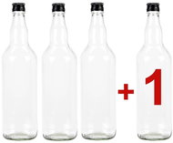 DuraHome Rye bottle 1000 ml 3+1 - Liquor Bottle