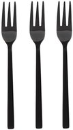 DuraHome Dessert fork PIANO, 3 pcs, glossy, black - Cutlery Set