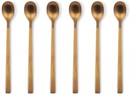 DuraHome Cocktail spoon VITA, 6 pcs, shiny, gold - Cutlery Set