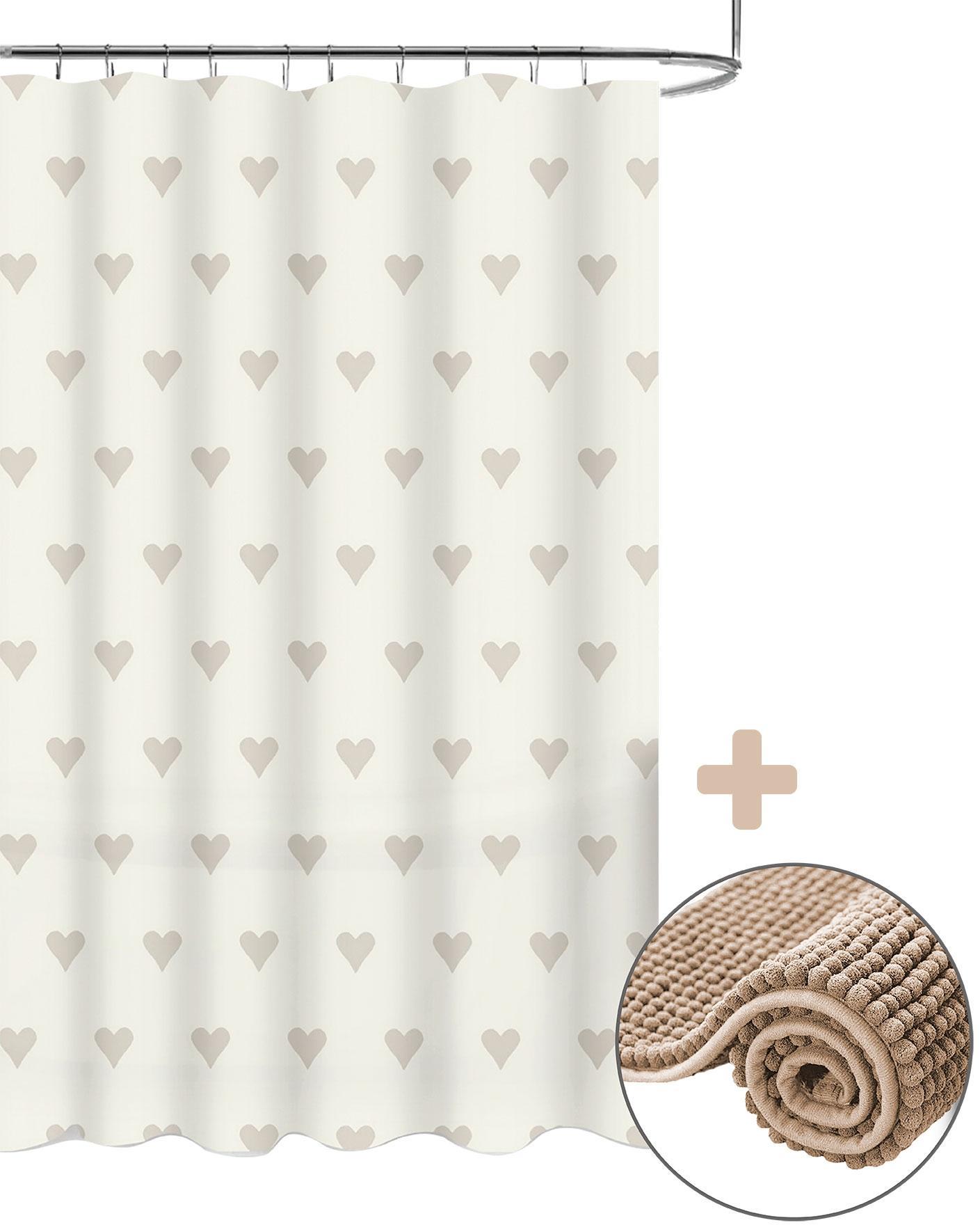 DuraHome PEVA 180×200 cm + szőnyeg CHENILL 40×60 cm