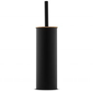DuraHome Dovre, in stand, black - Toilet Brush