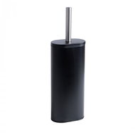 DuraHome Gutulia, silicone, in stand, black - Toilet Brush