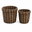 Seagrass Basket Nest, Brown, 2pcs