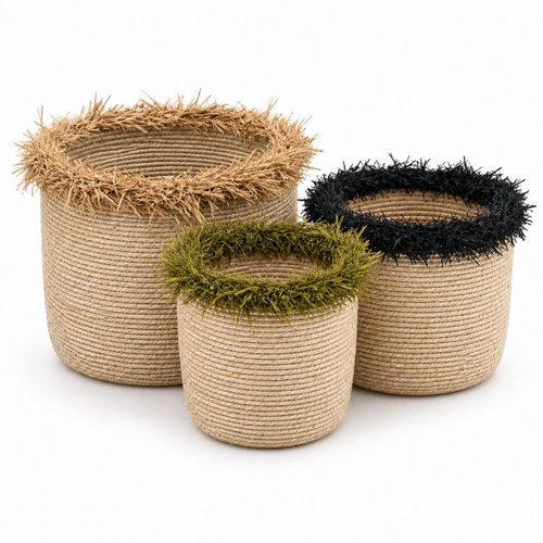 DuraHome Koš mořská tráva Arua, 3 ks - Storage Basket - Main image