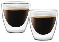 Vialli Design Glass, double-walled, 80 ml, for espresso, 2 pcs_AMO 5837 - Glass
