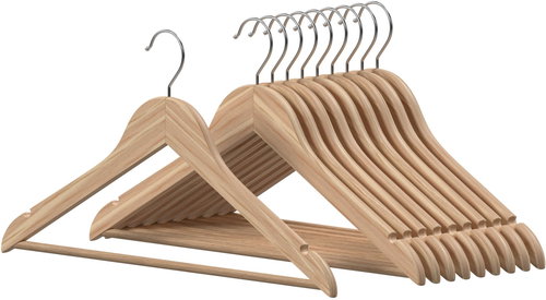 DUTIO Holzbügel, 10 Stück - Kleiderbügel - Hauptbild