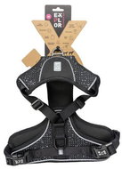 DUVO+ Explorer Ultimate Postroj s reflexní páskou M 40-49 cm - 49-65 cm černý - Harness