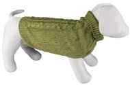 DUVO+ Pletený svetr pro psy XL 70 cm zelený - Sveter pre psa