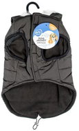 DUVO+ Winter jacket with hood for dogs XS 30 cm black - Dog Clothes