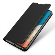 Skin Pro knížkové kožené pouzdro na Samsung Galaxy A73, černé - Phone Case