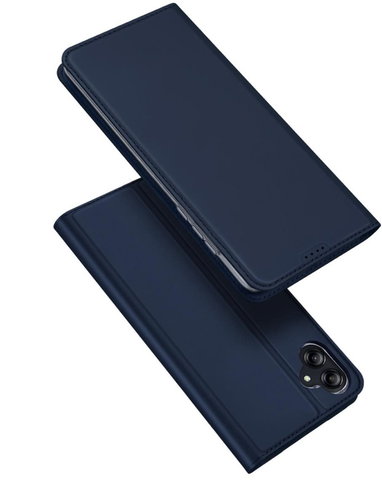 Skin Pro knížkové pouzdro na Samsung Galaxy A04e, modré - Phone Case - Main image