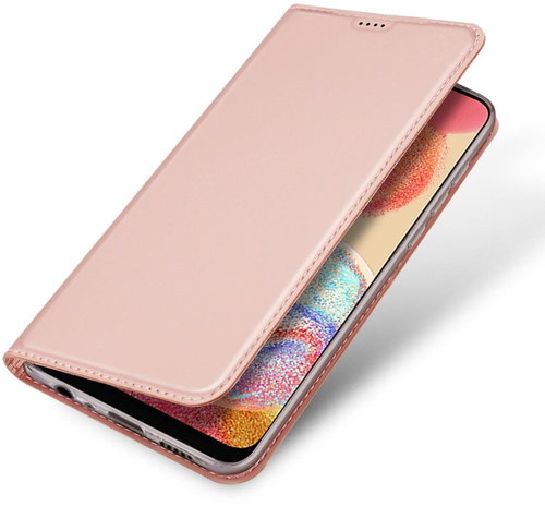 Skin Pro knížkové pouzdro na Samsung Galaxy A04e, růžové - Phone Case - Main image