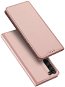 Skin Pro knižkové kožené puzdro na Samsung Galaxy S23, ružové - Puzdro na mobil