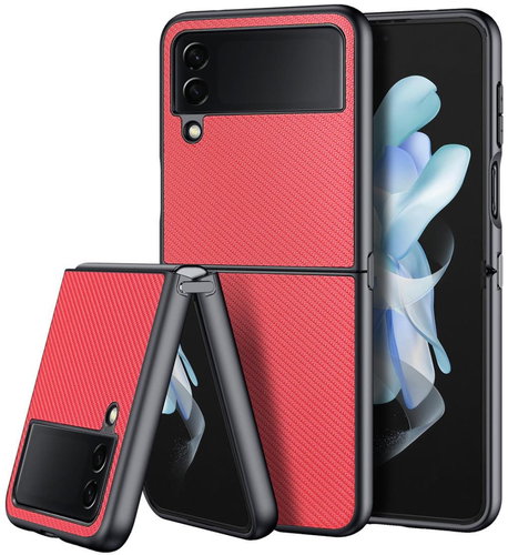 Fino kryt na Samsung Galaxy Z Flip 4, červený - Phone Cover - Main image