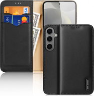 Dux Ducis Hivo flip leather case for Samsung Galaxy S24+ black - Phone Case