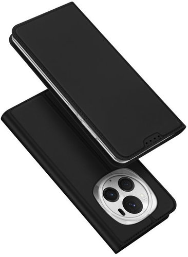 Dux Ducis Skin Pro flip leather case for Honor Magic6 Pro Black - Phone Case - Main image