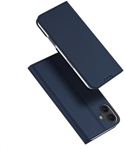 Dux Ducis Skin Pro flip leather case for iPhone 16 Blue - Phone Case - Main image