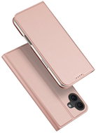Dux Ducis Skin Pro flip leather case for iPhone 16 Plus Pink - Phone Case