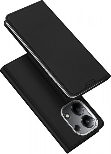 Dux Ducis Skin Pro flip leather case for Xiaomi Redmi Note 13 4G Black - Phone Case - Main image