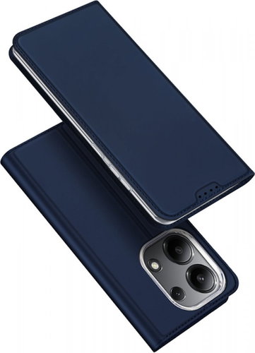 Dux Ducis Skin Pro flip leather case for Xiaomi Redmi Note 13 4G Blue - Phone Case - Main image
