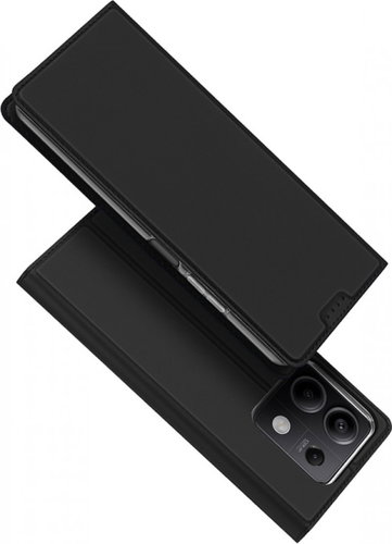 Dux Ducis Skin Pro flip leather case for Xiaomi Redmi Note 13 5G Black - Phone Case - Main image