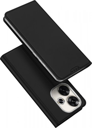 Dux Ducis Skin Pro flip leather case for Xiaomi Poco F6 Black - Phone Case - Main image