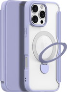 Dux Ducis Skin X Pro flip leather case with Ring Stand for iPhone 16 Pro Max Purple - Phone Case