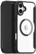 Dux Ducis Skin X Pro Magnetic Flip Leather Case for iPhone 16 Black - Phone Case