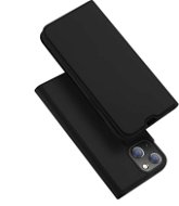DUX DUCIS Skin Pro flipové kožené pouzdro pro iPhone 13 mini Černá - Phone Case