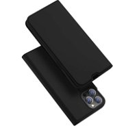 DUX DUCIS Skin Pro flipové kožené pouzdro pro iPhone 13 Pro Max Černá - Phone Case